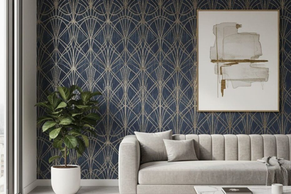 Common wallpaper installation mistakes and a flawless professional finish achieved by experts.